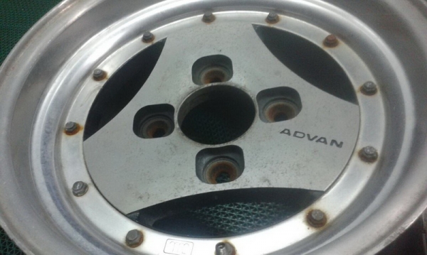 ขายล้อRetroซิ่งญี่ปุ่นขอบ13ของADVAN3ก้านหมุดรอบ4รู114.3