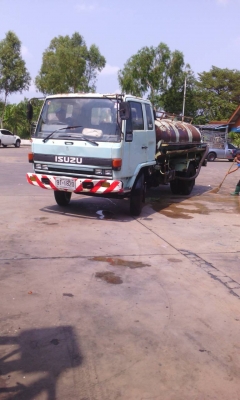 รถบรรทุกน้ำ อีซูซุ ร็อค195แรงนางฟ้า แอร์ พ.เพาเวอร์ ทิ๊ฟฟี สภาพดีอุปกรณ์ครบ พร้อมใช้งาน เอกสาร ทะเบียนพ้อมโอน