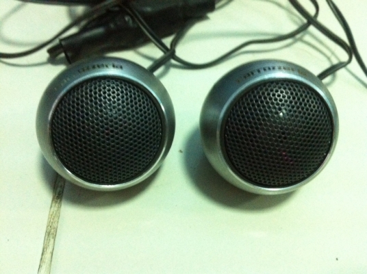 ลำโพงแหลม Pioneer พร้อมสาย ขดลวดทองแดง มือ2 ญี่ปุ่น