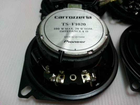 ลำโพง 4 นิ้ว Pioneer แกนร่วม2ทาง มือ2ญี่ปุ่น