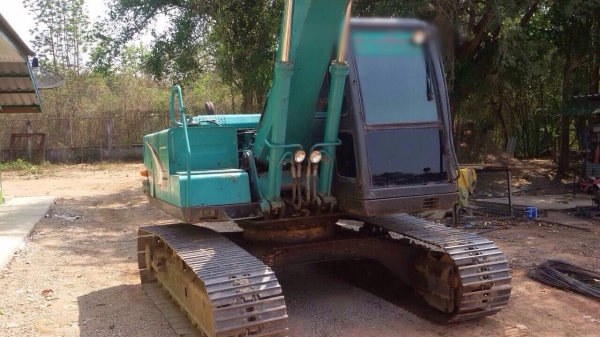 ขายรถแบ็คโฮ Kobelco 10 mark 3 ระบบไฟฟ้า เอกสารอินวอยซ์ รถเดิมๆ ใช้งานอยู่
