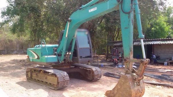ขายรถแบ็คโฮ Kobelco 10 mark 3 ระบบไฟฟ้า เอกสารอินวอยซ์ รถเดิมๆ ใช้งานอยู่