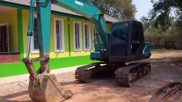 ขายรถแบ็คโฮ Kobelco 10 mark 3 ระบบไฟฟ้า เอกสารอินวอยซ์ รถเดิมๆ ใช้งานอยู่