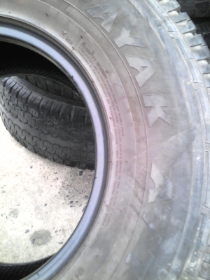 31X10.50R15 DEESTONE PAYAK A/T  มี 2 เส้น TEL.081-427-3941