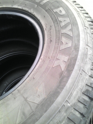 31X10.50R15 DEESTONE PAYAK A/T  มี 2 เส้น TEL.081-427-3941