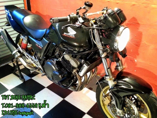 T&amp;T BIKE RAMA2 ขาย HONDA CB400 94 ของแต่งตามรูป เอกสาร ทะเบียนแท้