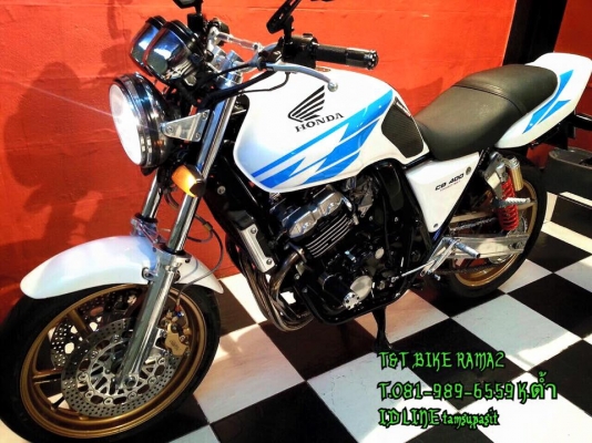 T&amp;T BIKE RAMA2 ขาย HONDA CB400 94 ของแต่งตามรูป เอกสาร ทะเบียนแท้
