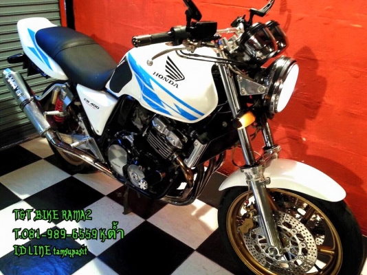 T&amp;T BIKE RAMA2 ขาย HONDA CB400 94 ของแต่งตามรูป เอกสาร ทะเบียนแท้