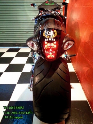 T&amp;T BIKE RAMA2 ขายHAYABUSA ปี2012 วิ่ง1000โล กุญแจ2ดอก ทะเบียนแท้ แจ้งดัดแปลงลงเล่มพร้อม