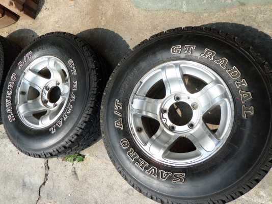 ขายกระทะแม็กพร้อมยาง 5 รูจี๊บ 139.7 ขายกระทะแม็กพร้อมยาง 5 รูจี๊บ 139.7