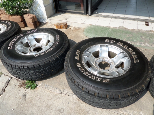 ขายกระทะแม็กพร้อมยาง 5 รูจี๊บ 139.7 ขายกระทะแม็กพร้อมยาง 5 รูจี๊บ 139.7