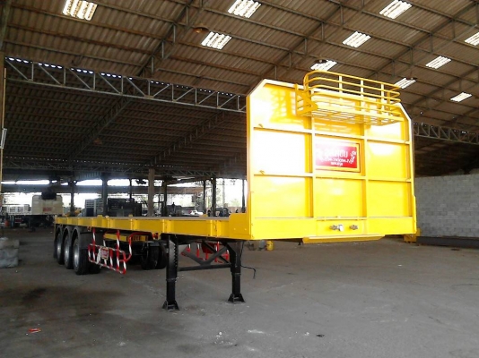 ขายหางพื้นเรียบ3เพลา 12.50 เมตรราคาพิเศษ 519,000บาท