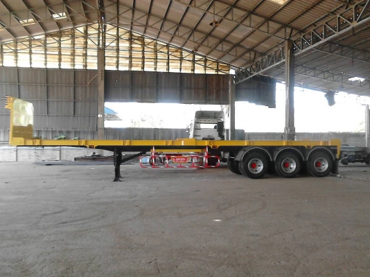 ขายหางพื้นเรียบ3เพลา 12.50 เมตรราคาพิเศษ 519,000บาท