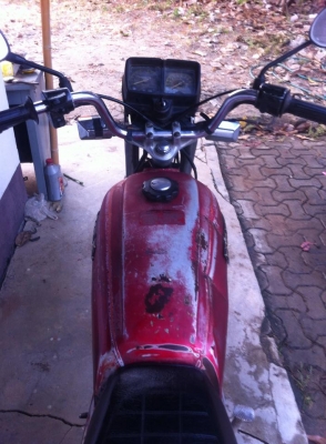 ขาย JX 110 มีทะเบียนพร้อมชุดโอน