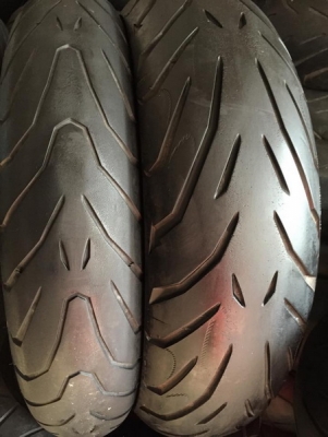 Pirelli แองเจิ้ล  120/70/17 ปี12 - 160/60/17 ปี11 ดอกเต็ม ๆ