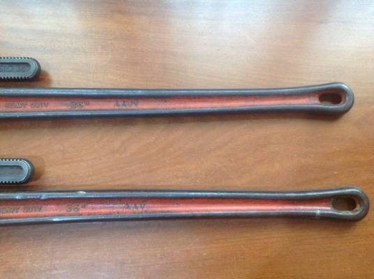 ขายประแจจับท่อ Ridgid 36" ตัวใหญ่ๆ ตัวละ