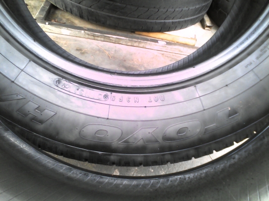 225/65R17  TOYO  H/P  OPEN COUNTRY  สวย ดอกหนา มี 2 เส้น TEL.081-427-3941