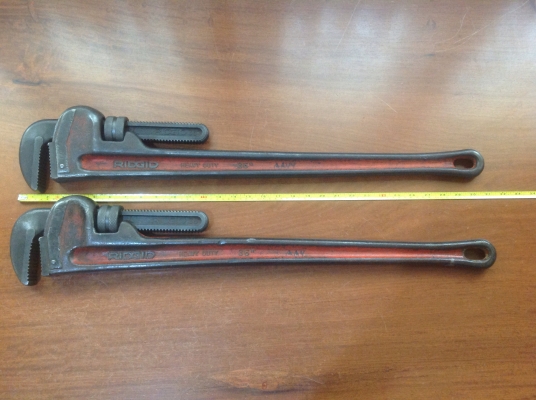 ขายประแจจับท่อ Ridgid 36" เหลือตัวเดียว ลดราคาพิเศษ