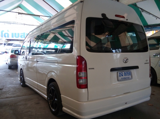 รถตู้  TOYOTA  COMMUTER เบนซิน  CNG  ปี 2008 แต่งวีไอพี แล้ว  ราคา  679,000 บาท  โทร  0922726669  คุณตันหยงค่ะ