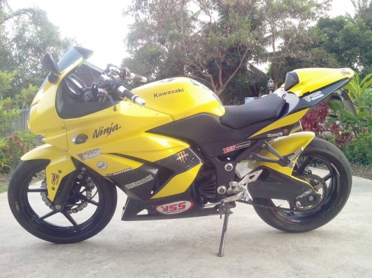 ninja 250 ปี 2011 ของแต่งพอมีครับ