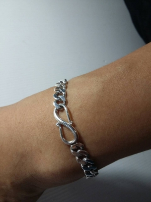 เลสข้อมือเงินแท้925 เลสข้อมือเงินแท้925