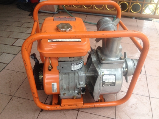 ปั้มนำ้ ROBIN EY20Dเครื่อง4จังหวะเก่าญี่ปุ่นสภาพดีท่อ3นิ้ว