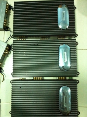 ชุดNakamichi PA-304 4CH 2ตัว และ PA-301 2CH 1ตัว มือ2 ญี่ปุ่น