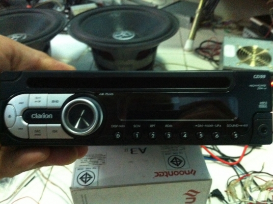 Clarion CZ109 MP3 CD AUX สภาพสวย มือ2 ญี่ปุ่น Clarion CZ109 MP3 CD AUX สภาพสวย มือ2 ญี่ปุ่น