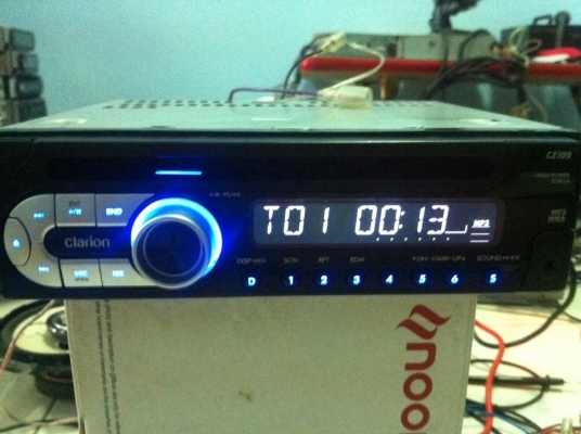 Clarion CZ109 MP3 CD AUX สภาพสวย มือ2 ญี่ปุ่น