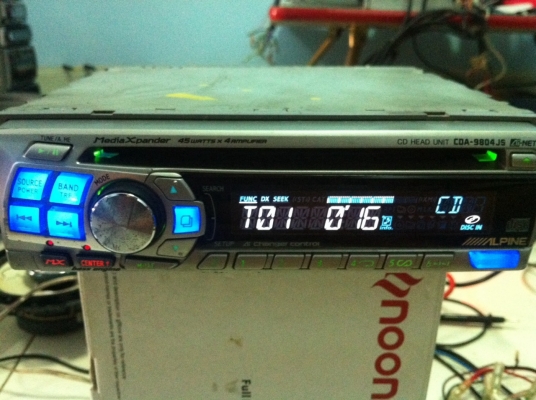 Alpine CDA-9804JS CD คุมกล่องCD มือ2 ญี่ปุ่น