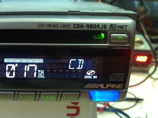 Alpine CDA-9804JS CD คุมกล่องCD มือ2 ญี่ปุ่น