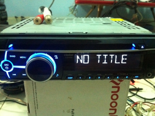 Clarion CZ102 MP3 CD AUX สภาพสวย มือ2 ญี่ปุ่น