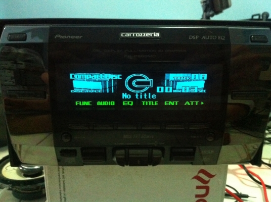 Pioneer FH-P666MD CD MD AUX คุมกล่องCD สไลไฟฟ้า กราฟฟิก สภาพสวย มือ2 ญี่ปุ่น