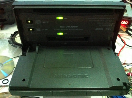 Panasonic CQ-VX4200D MP3 CD MD AUX กราฟฟิก 3ปรีเอ้า สภาพสวย มือ2 ญี่ปุ่น Panasonic CQ-VX4200D MP3 CD MD AUX กราฟฟิก 3ปรีเอ้า สภาพสวย มือ2 ญี่ปุ่น