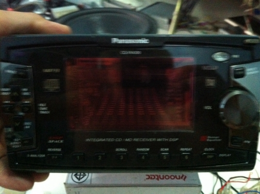 Panasonic CQ-VX4200D MP3 CD MD AUX กราฟฟิก 3ปรีเอ้า สภาพสวย มือ2 ญี่ปุ่น Panasonic CQ-VX4200D MP3 CD MD AUX กราฟฟิก 3ปรีเอ้า สภาพสวย มือ2 ญี่ปุ่น