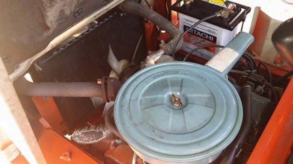 รถโฟล์คลิฟต์ NISSAN รุ่น NF01 เก่าญี่ปุ่น ขนาด 1.5 ตัน เครื่องยนต์เบนซิน  ยกสูง 3 เมตร  สภาพดีพร้อมใช้งาน