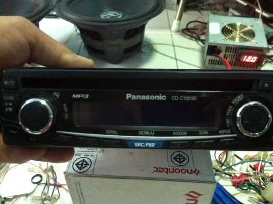 Panasonic CQ-C1303D MP3 CD AUX สภาพสวย มือ2 ญี่ปุ่น