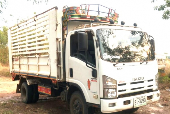 ขายด่วน รถหกล้อ ดั้ม ISUZU NPR 150 ,ปี53 สภาพพร้อมใช้