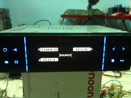 Clarion FZ409 ระบบสัมผัส USB AUX 3ปรีเอ้า จอกราฟฟิก สภาพสวย มือ2 ญี่ปุ่น