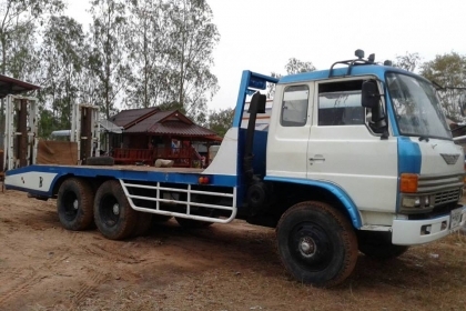 **520,000 บ.ต่อรอง///10ล้อเทเลอร์ HINO-185** ขาย HINO KT-185 10ล้อ1เพลาหางปลาขึ้นรถเกี่ยว KT925 วางหัวF-18 วางเครื่อง HO7C-185HP (ลงเล่มครบ) เครื่องดี แรงดี แน่น ไม่เยิ้ม เกียร์ดี ไม่หลุด ช่วงล่างเดิม เพลาเดียวเดิม คัสซีดี ไม่ผุ หางแข็งแรง เหล็กหนา พื้นดี