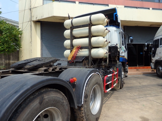 ขาย10ล้อหัวลาก ISUZU GIGA CXG เครื่อง 6SD1 NGV ยางใหม่10เส้น