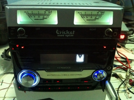 Power Cricket CR-2250 50W 2CH 1ดิน มือ2 ญี่ปุ่น