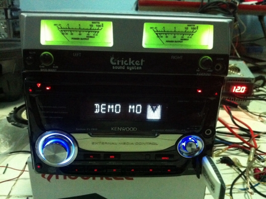 Power Cricket CR-2250 50W 2CH 1ดิน มือ2 ญี่ปุ่น