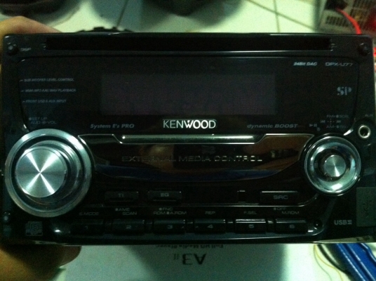 KENWOOD DPX-U77 24Bit USB MP3 CD AUX 2ปรีเอ้า คุมกล่องCD สภาพสวย มือ2 ญี่ปุ่น KENWOOD DPX-U77 24Bit USB MP3 CD AUX 2ปรีเอ้า คุมกล่องCD สภาพสวย มือ2 ญี่ปุ่น