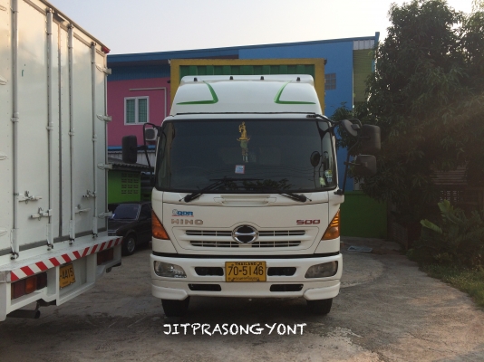 ขาย HINO MEGA 212 แรง ปี 2554 10 ล้อตู้ประตู 10 บานไม่มีเสากลาง