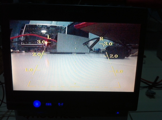 Panasonic CN-255D สไลด์ไฟฟ้า จอทัชสกรีน7 นิ้ว DVD Mp3 SD CARD ปรีเอ้า1ชุด Audio in 1ชุด Video out 1ชุด camera 1 ชุด มือ2 ญี่ปุ่น