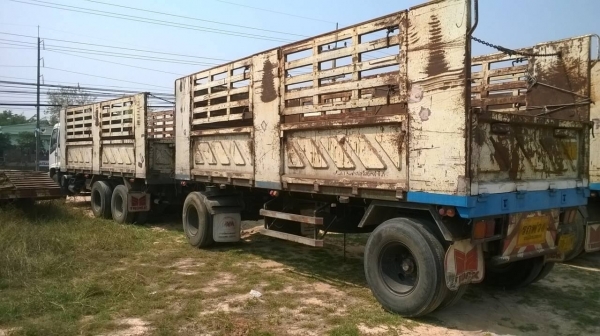 ขายพ่วงแม่-ลูกไม่ดั้ม ISUZU DECA 270 ปี 48 กระบะสามมิตร คัสซีสวย เครื่องเดิม เกียร์เดิม ทะเบียนพร้อมโอน ราคาคุยกันได้ครับ ขายพ่วงแม่-ลูกไม่ดั้ม ISUZU DECA 270 ปี 48 กระบะสามมิตร คัสซีสวย เครื่องเดิม เกียร์เดิม ทะเบียนพร้อมโอน ราคาคุยกันได้ครับ