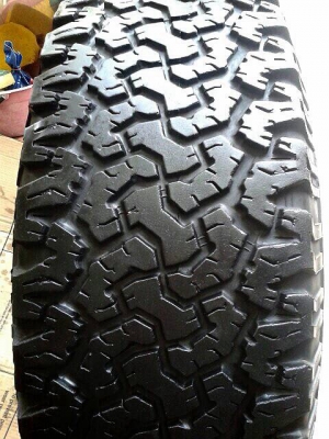 ขายล้อBradleyขอบ16พร้อมยางBF All 265/75/16สภาพสวย