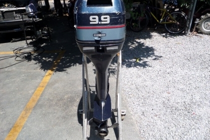 ขาย เครื่องเรือ EVINRUDE 9.9 แรง หาง 17 สภาพพร้อมใช้ นำเข้าจากญี่ปุ่น ราคา 23,000