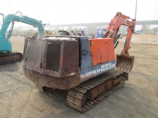 ขายรถขุด KUBOTA. KH-033 ซีเรียล KH033-11107 ปี 1989